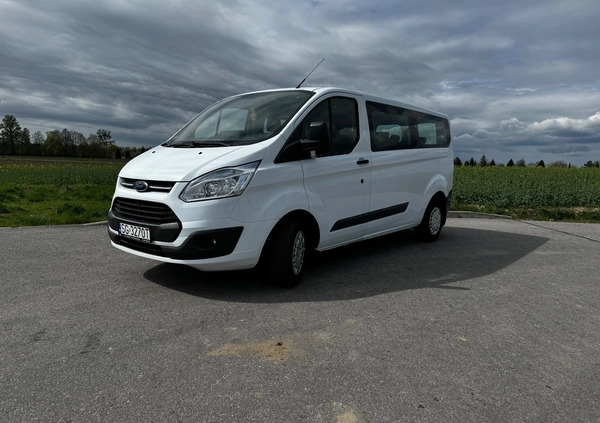 Ford Transit Custom cena 66900 przebieg: 243300, rok produkcji 2015 z Gliwice małe 154